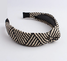 Load image into Gallery viewer, Raffia extra wide head band
