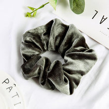 Load image into Gallery viewer, Regular Size Velvet Hair Scrunchie
