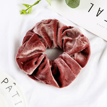 Load image into Gallery viewer, Regular Size Velvet Hair Scrunchie
